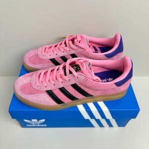 Adidas Origins GAZELLE suede women's board shoes in pink and black